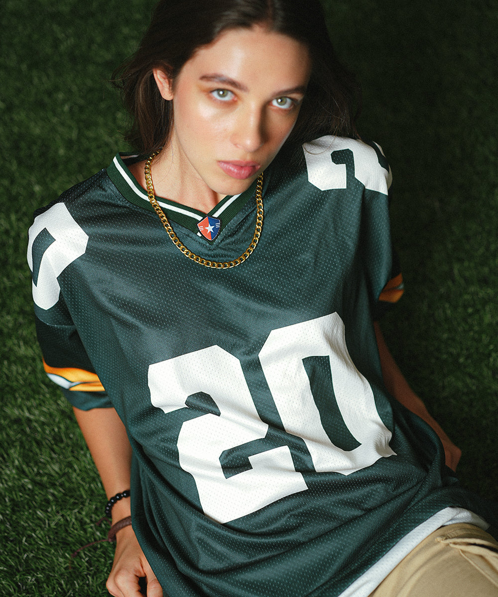 UNISEX Evo Green Field 20 Basketball Jersey