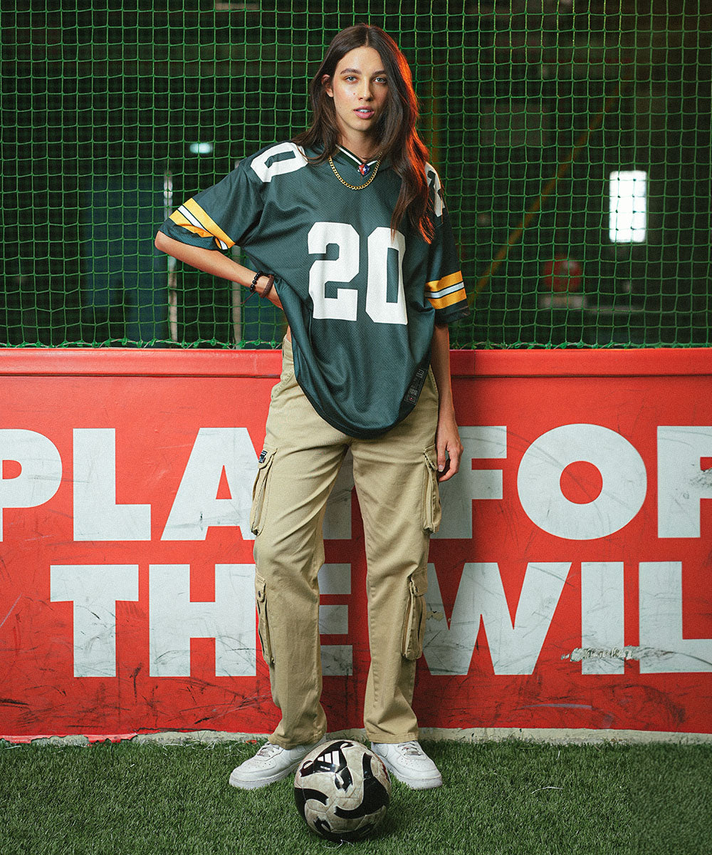 UNISEX Evo Green Field 20 Basketball Jersey