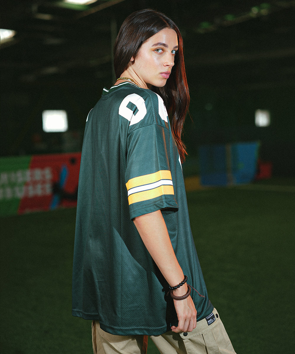 UNISEX Evo Green Field 20 Basketball Jersey