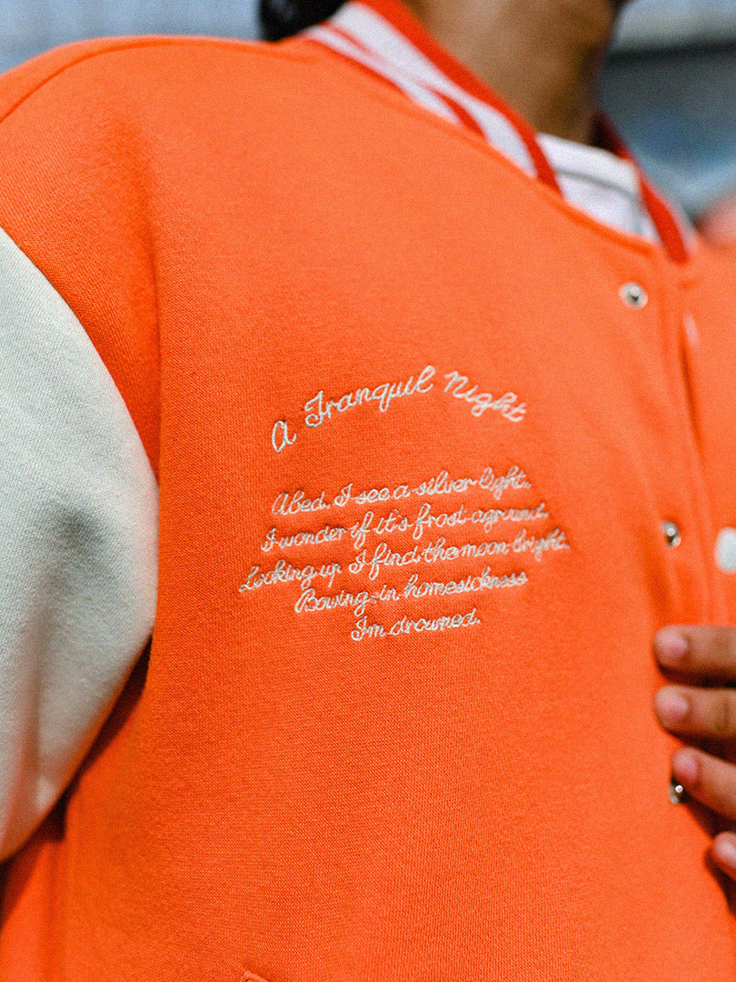 Attitude I DONT GIVE DAMN Varsity Men Jacket