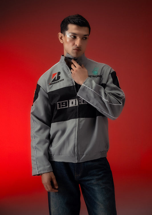 Unisex Evo DRIFT Grey Racer Jacket