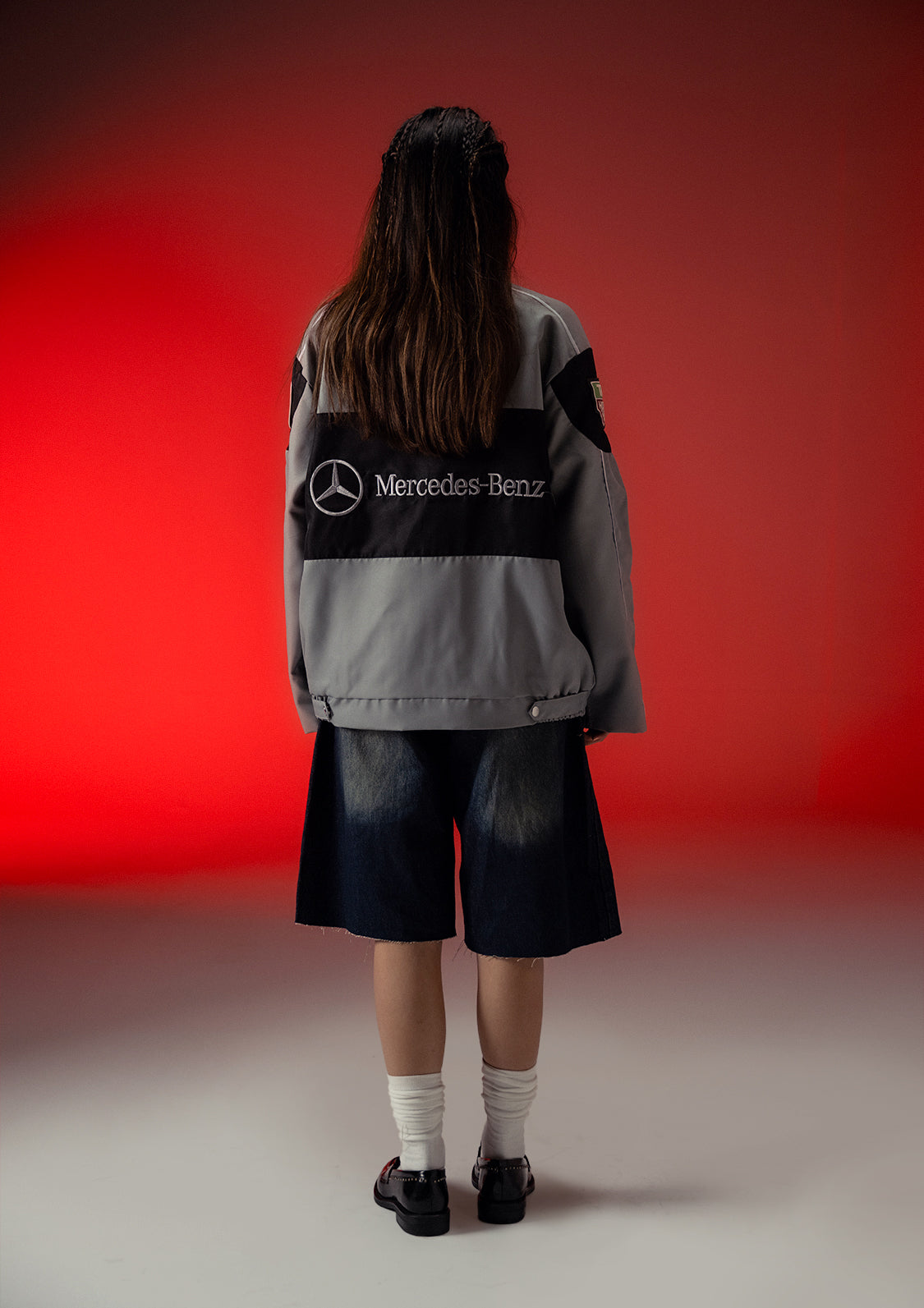 Unisex Evo DRIFT Grey Racer Jacket