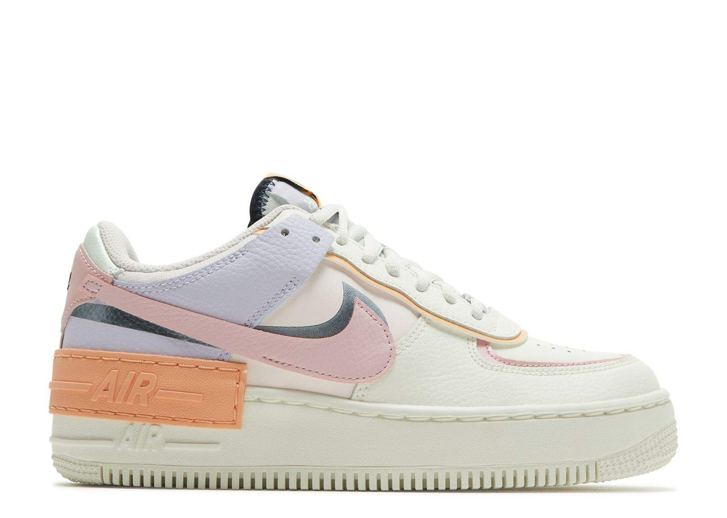 Nike Air Force 1 Shadow ‘Orange Chalk Pink Glaze’ Unfading Sneaker