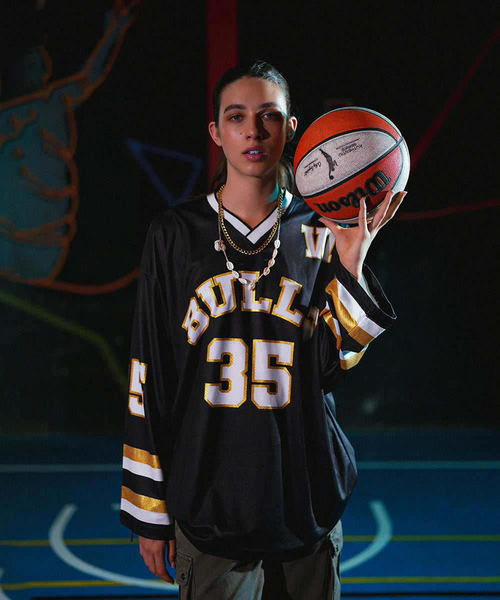 UNISEX Evo Bold BULLS Basketball Jersey