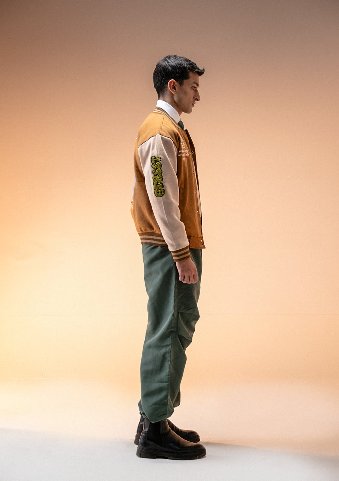 Evo Unisex Art Revolt Varsity Jacket