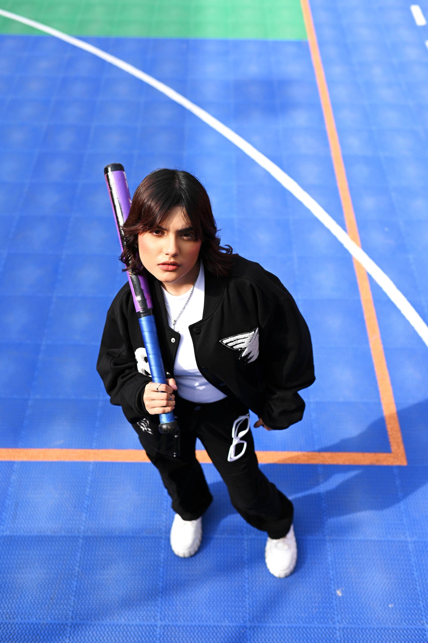 REPRESENT Evo Legacy : Unisex Black Varsity Jacket