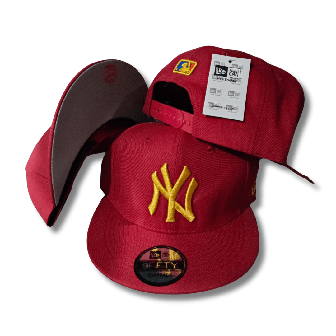 New York Yankees 9FIFTY Red and Gold Edition – Snapback Cap