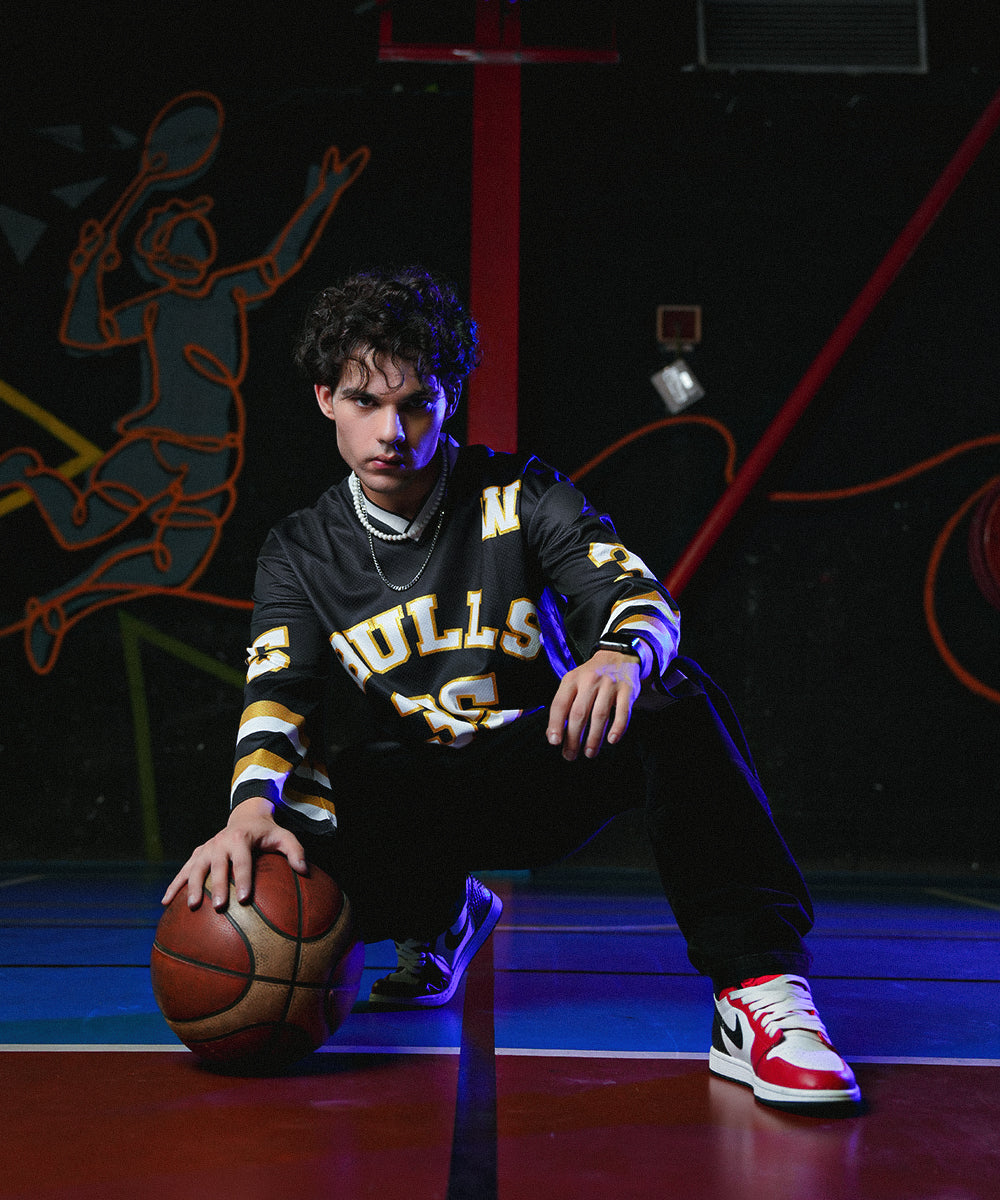 UNISEX Evo Bold BULLS Basketball Jersey